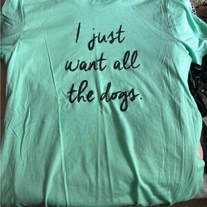 Bella Canvas Green Dog Lover Tee